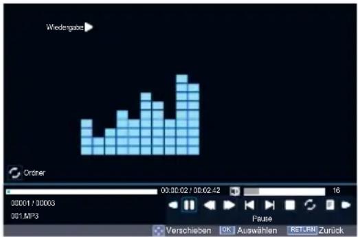 TOSHIBA 32W2454 - Musikdateien abspielen - 4
