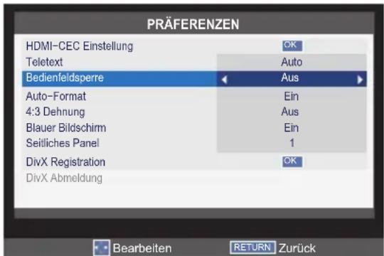 TOSHIBA 32W2454 - Bedienfeldsperre - 2