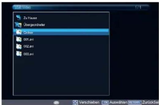 TOSHIBA 32W2454 - Videodateien abspielen - 3