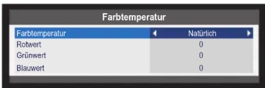 TOSHIBA 32W2454 - Farbtemperatur - 1