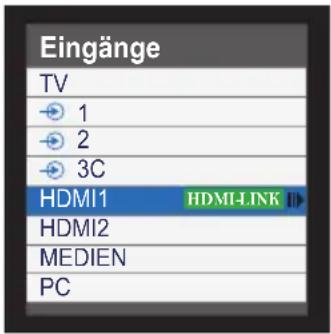 TOSHIBA 32W2454 - HDMI-CEC-Gerät wählen - 1