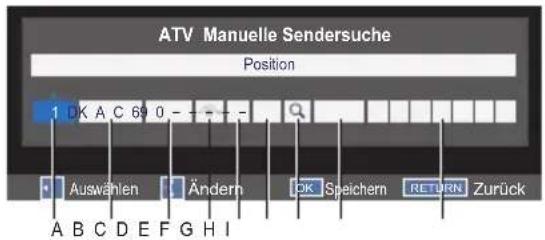 TOSHIBA 32W2454 - ATV-Modus - Antenne/Kabel - 4