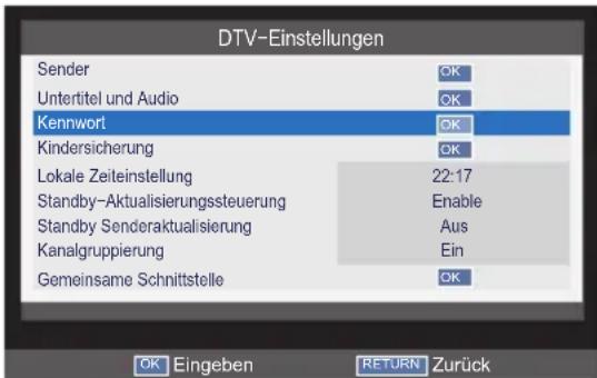 TOSHIBA 32W2453 - Kennwort - 1