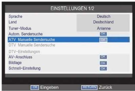 TOSHIBA 32W2453 - ATV-Modus - Antenne/Kabel - 1