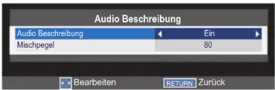 TOSHIBA 32W2453 - Audio Beschreibung - 1