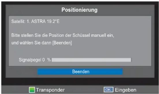 TOSHIBA 32W2444 - Drücken Sie ◀ oder ▶ und wählen Sie den Satellit oder LNB und OK. - 3