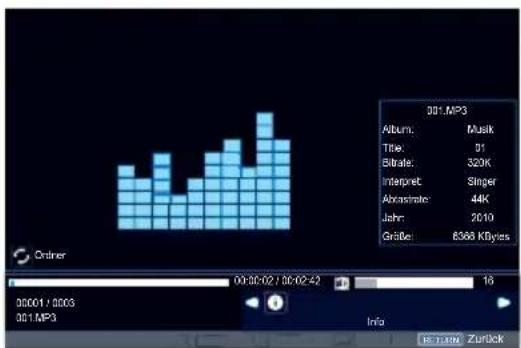 TOSHIBA 32W2444 - Musikinformationen - 1