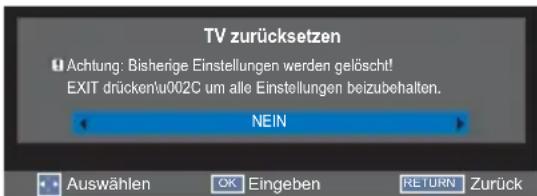 TOSHIBA 32W2444 - TV zurücksetzen - 1