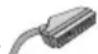 TOSHIBA 32W2444 - SCART-Kabel: - 1