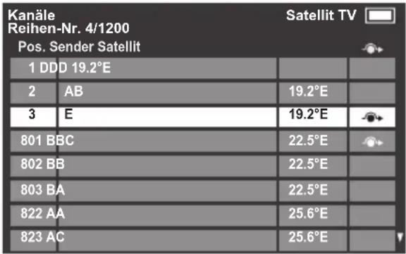 TOSHIBA 32VL748 - Kanäle (Satellit) - 1