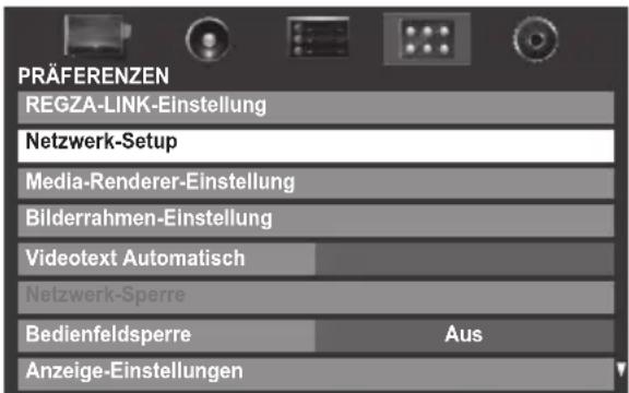 TOSHIBA 32VL748 - Einrichten des Netzwerks - 1