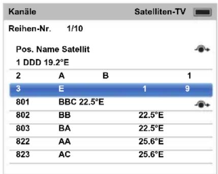 TOSHIBA 32L6453 - Kanäle (Satellit) - 1