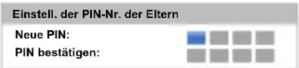 TOSHIBA 32L6453 - Einstell. der PIN-Nr. der Eltern - 2