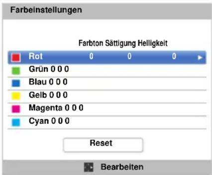 TOSHIBA 32L6351 - Farbeinstellungen - 1
