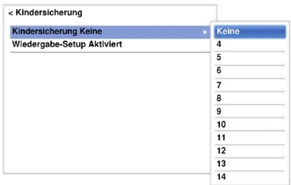 TOSHIBA 32L6351 - Kindersicherung Einst. - 1