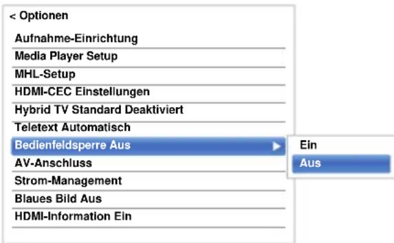 TOSHIBA 32L6351 - Bedienfeldsperre - 1