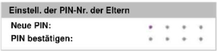 TOSHIBA 32L4353 - Einstell. der PIN-Nr. der Eltern - 2