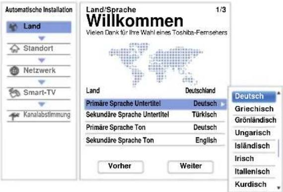 TOSHIBA 32L4353 - Automatische Installation - 2