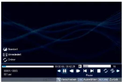 TOSHIBA 32L2454 - Videodateien abspielen - 4