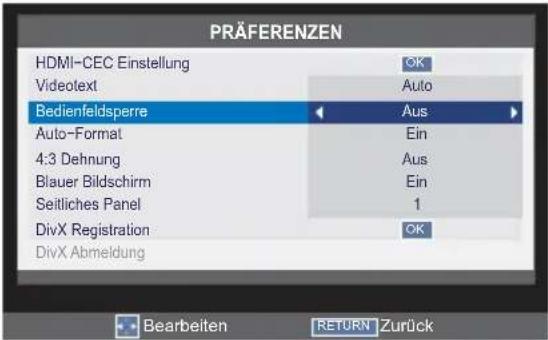 TOSHIBA 32L2454 - Bedienfeldsperre - 2