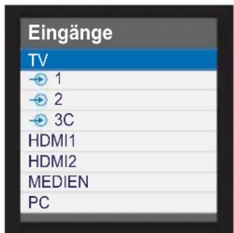 TOSHIBA 32L2443 - Eingangsauswahl - 1