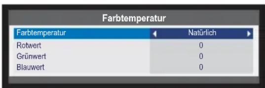 TOSHIBA 32L2443 - Farbtemperatur - 1