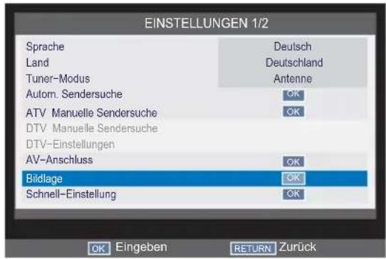 TOSHIBA 32L2453 - Bildlage - 2