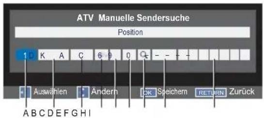 TOSHIBA 32L2453 - ATV-Modus - Antenne/Kabel - 4
