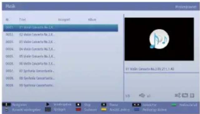 TOSHIBA 32L1333 - Wiedergeben von MP3-Dateien - 1