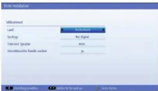 TOSHIBA 32L1333 - Erstinstallation - 2