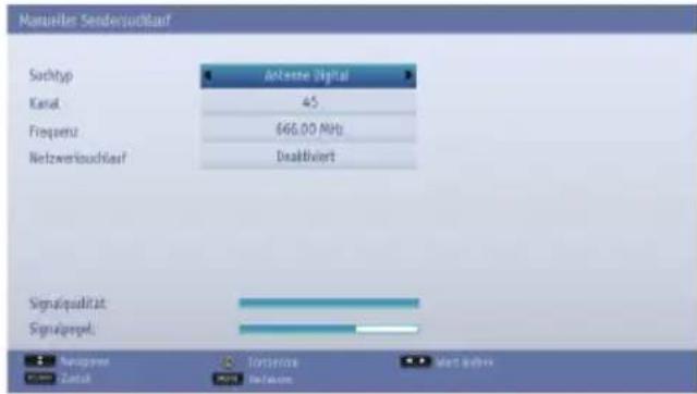 TOSHIBA 24W1443 - Digitale Antenne manuelle Suche - 1