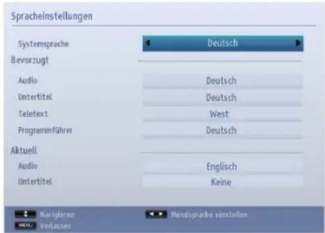 TOSHIBA 24D1433 - Spracheinstellungen - 1