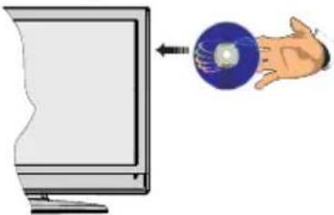 TOSHIBA 24D1433 - Wie man eine DVD ansieht - 1