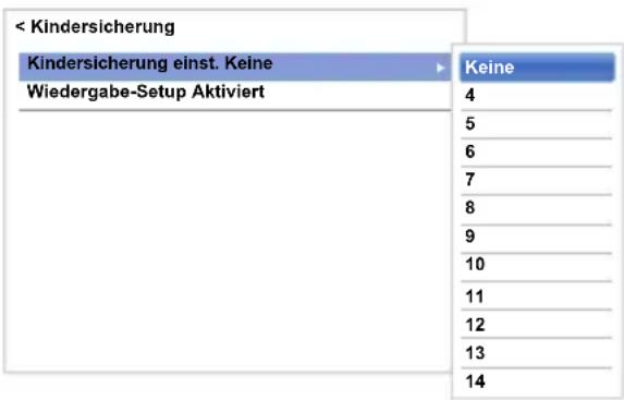 TOSHIBA 65L9363 - Kindersicherung Einst. - 1