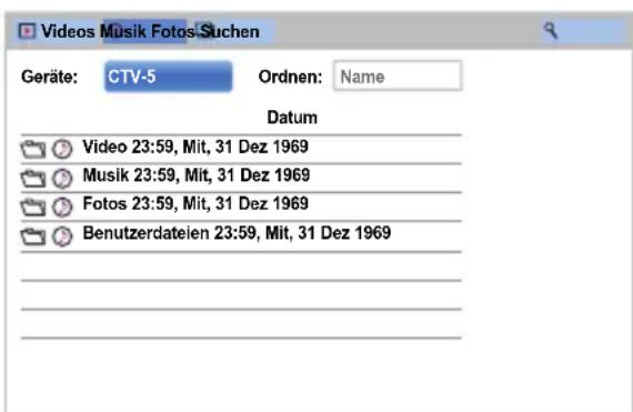 TOSHIBA 65L9363 - Verwenden des Media Players mit einem Medienserver - 1
