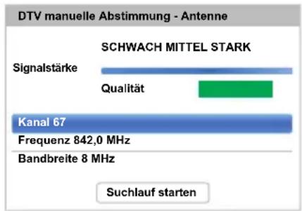 TOSHIBA 65L9363 - Manuelle Einstellung - 1