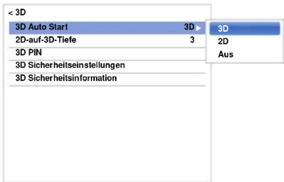 TOSHIBA 58M8365 - Einstellen des Auto Start-Modus - 1