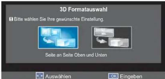 TOSHIBA 58L5335 - 3D Formatauswahl - 2