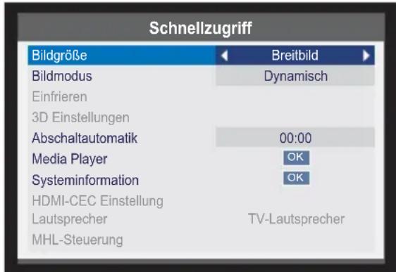TOSHIBA 58L5333 - Schnellzugriffsmenü - 1