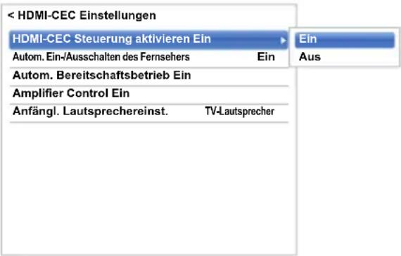 TOSHIBA 55M7453 - HDMI-CEC Steuerung aktivieren - 1