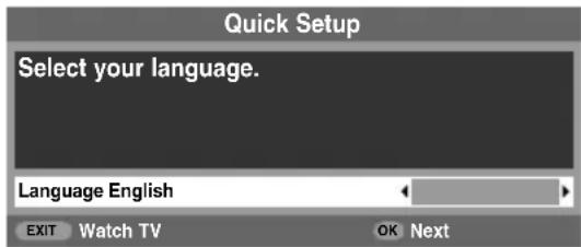 TOSHIBA 52XV556 - Automatische Installation - 1
