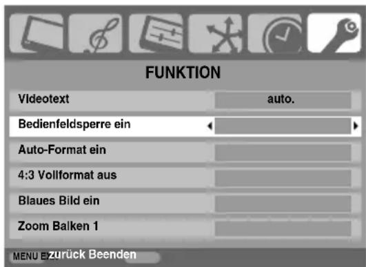 TOSHIBA 52XV555D - Bedienfeldsperre - 1