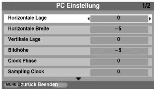 TOSHIBA 52XV553 - Bildlage - 2
