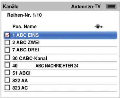 TOSHIBA 50L4353 - Kanäle (Antenne/Kabel) - 4
