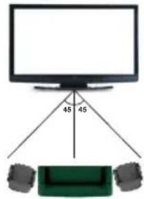 TOSHIBA 48T5445 - 3D-Darstellung Informationen - 1