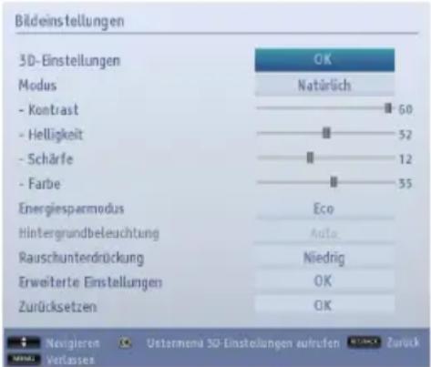 TOSHIBA 48T5445 - Bildeinstellungen konfigurieren - 1