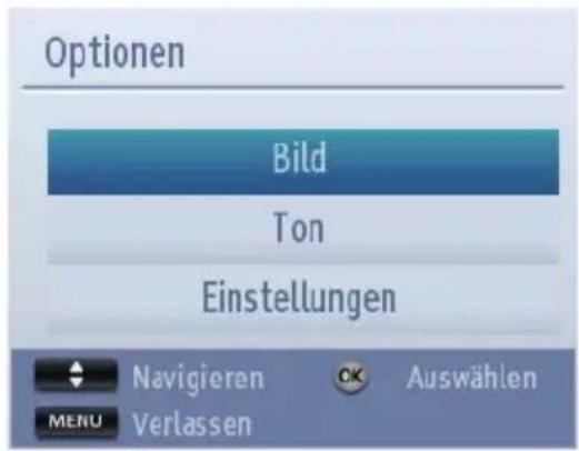 TOSHIBA 48T5445 - Das Benutzen der Taste MENU im Media-Browser-Modus - 1