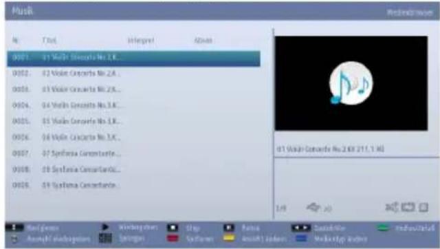 TOSHIBA 48T5435 - Wiedergeben von MP3-Dateien - 1