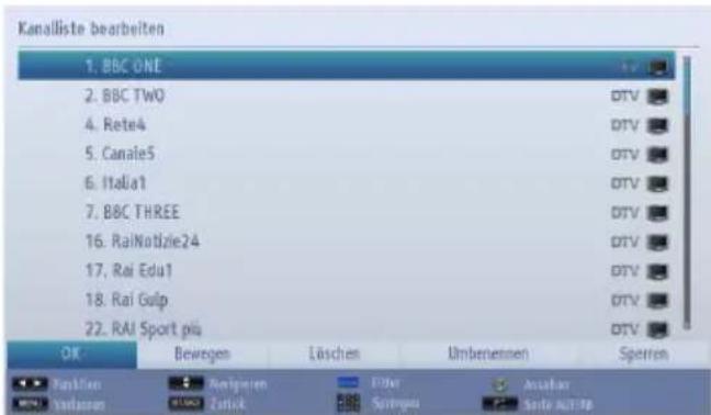 TOSHIBA 48T5435 - Anzeigen der Kanalliste - 2