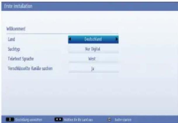 TOSHIBA 48L1435 - Erstinstallation - 2